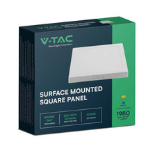 LED Панел 18W 6500К Кръг SKU 10500 V-TAC