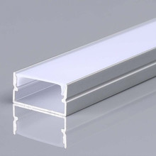 Led Strip Mounting Kit With Diffuser Aluminum 2000*20*10mm Silver Body
