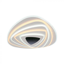 120W Designer Smart Ceiling Light (51*50*7CM) CCT: 3000K+6000K Dimmable + Remote Control