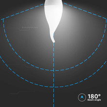 LED Крушка E14 4W 2700K Кендъл Пламък SKU 214164 V-TAC