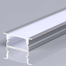 Led Strip Mounting Kit With Diffuser Aluminum 2000*20*10mm Silver Body
