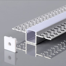 Led Strip Mounting Kit With Diffuser Aluminum 2000*55*15mm Silver Body