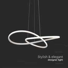 LED Попилеи 20W 3000K Ф500 Бял SKU 8013 V-TAC