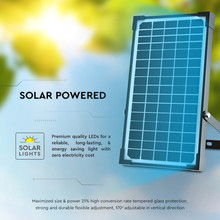 LED Соларен Прожектор 30 W 6000K с Батерия Черен SKU 10311 V-TAC