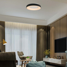 49W LED Decorative Ceiling Light 60*9CM Black Body 3000K