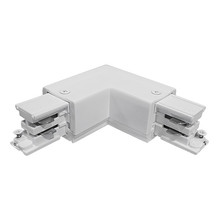 L-type connector for LED track rail 4 pins