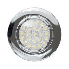 Mini LED downlight for building-in 4W, 4200K, 220V AC, neutral light, SMD2835, IP44, chrome