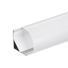 Aluminium profile for LED flexible strip, corner, big, 2m