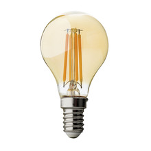 LED dimmable filament globe amber E14 220-240V AC 4W