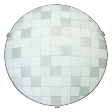 Glass ceiling lamp, round S33 E14, IP20