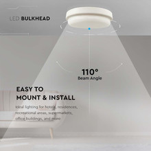 18W LED Bulkhead 4000K