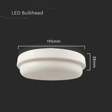 LED Плафон 18W 6500K SKU 10200 V-TAC