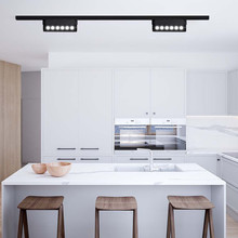 LED Магнитен Линеен Спот Регулируем 12W 3000K Черно Тяло SKU 10261 V-TAC