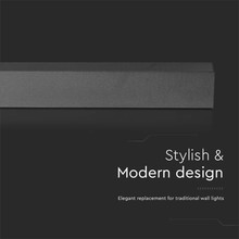 Линейна стенна лампа 20W 3000K IP54 SKU 10431 V-TAC