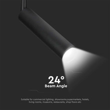 LED Прожектор Релсов Монтаж 7W 5000К Черен SAMSUNG ЧИП SKU 21355 V-TAC