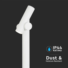 Наземен Спот 2 по 2.6W 4000К IP44 Бял SKU 23052 V-TAC