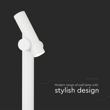 Наземен Спот 2 по 2.6W 4000К IP44 Бял SKU 23052 V-TAC