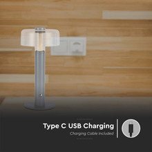 LED Настолна Лампа с Батерия 3в1 Morandi 3 Тяло SKU 7944 V-TAC