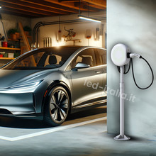 7kW Зарядно за електрически автомобили, монофазно 230V, 32A - 5M Кабел, MID Meter IP65/IK10 SKU 11868 V-TAC