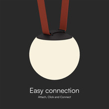 10W LED Magnetic Fabric Tracklight 120`D 3000K Sandy Black Body 3YRS Warranty