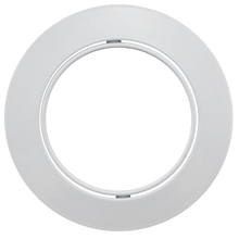 Ceiling downlight frame round movable white aluminium IP20