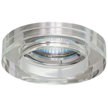 Ceiling downlight frame round fixed white crystal IP20