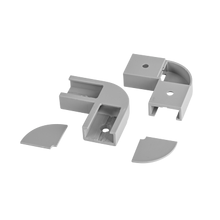 Set of corner connectors for aluminium profile APN207 2 pcs