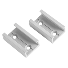Set of straight connectors for aluminium profile APN204 - 2 pcs