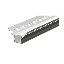 Aluminium profile for gypsum board interior angles 13mm 3m