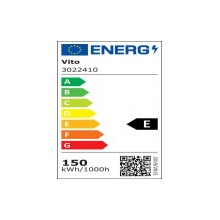 LED HIGHBAY TECHOLED X100 110-265V 200W 20000Lm 6500K (COOL WHITE) IP65 Φ315x85mm BLACK