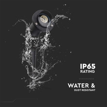 Колче За Земя Алуминий Черно GU10 IP65 SKU 10373 V-TAC