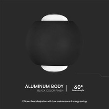 LED Луна 2W 4000К Черно тяло COB SKU 10586 V-TAC