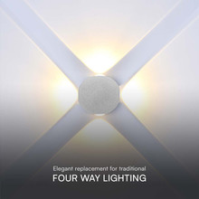 LED Луна 4W 4000К Бяло тяло COB SKU 10591 V-TAC