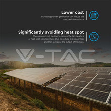 450W Mono Соларен панел 2094*1038*35MM поръчка само на палет SKU 11882 V-TAC