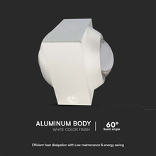 2W LED COB Downlight 4000K White Body