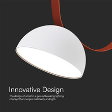 20W LED Magnetic Fabric Tracklight 120`D 3000K Sandy White Body 3YRS Warranty