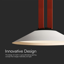 LED Магнитен Осветител Въже 20W 120 градуса 3000K Пясъчно Бяло Тяло SKU 23112 V-TAC