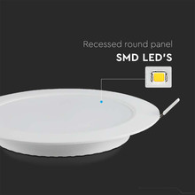 LED Backlit Панел 24W 4000К Кръг SKU 7868 V-TAC