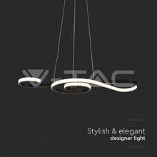 LED Попилеи 18W 3000K Черен SKU 8020 V-TAC