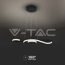 LED Попилеи 18W 3000K Черен SKU 8020 V-TAC