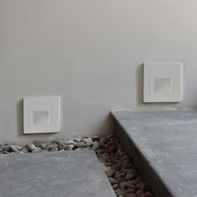 LED Осветител За Стъпала 3W 3000K Бял Квадрат SKU 10376 V-TAC