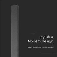 10W LED Linear Wall Light (510*60*50mm) Colorcode: 3000K Anthracite Body IP54