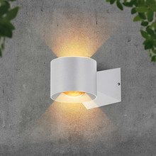6W LED Wall Light 4000K White Body IP65