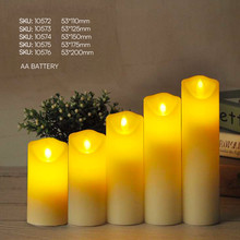 Декоративна Лампа Свещ 53 на 200MM SKU 10576 V-TAC