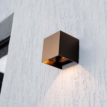 LED Соларна Стенна лампа 9W Corten Тяло IP65 SKU 11889 V-TAC