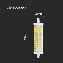 LED Крушка R7S 16W 3000К Пластик SKU 212834 V-TAC