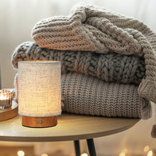 LED Настолна Лампа 3W 3000K Бежово Тяло SKU 23090 V-TAC