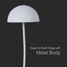 LED Настолна Лампа 3W 3000K Черно Тяло SKU 23093 V-TAC