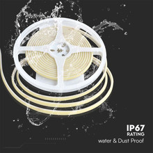 LED Лента COB 24V Синя 320 диода 10W на метър SKU 23142 V-TAC