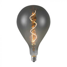 LED Bulb - 4W Filament Spiral A160S 2700K Smoky Glass